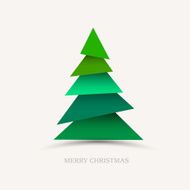 Paper Christmas tree N8