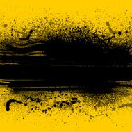 Grunge yellow background