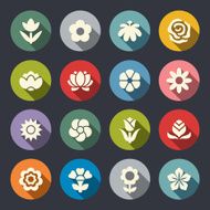 Flower Icons N13