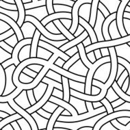 seamless abstract complex maze labyrinth path