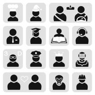 People icons set N28