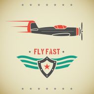 Vintage plane N4