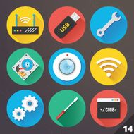 Vector Icons for Web and Mobile Applications Set 14