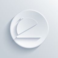 Vector light circle icon Eps10 N70
