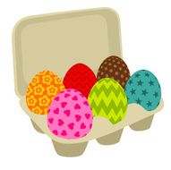 Easter eggs Painted