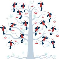birds on the tree N4
