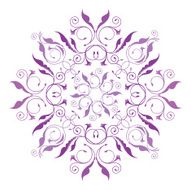 classical floral pattern