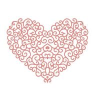 Abstract heart shape for your design N3