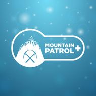 logotype mountain patrol