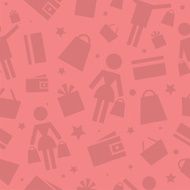 Pattern shopping store icons N2