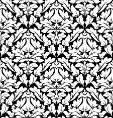 Damask floral Seamless PAttern N4