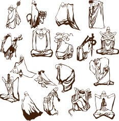 Buddist arhats
