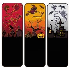 Halloween silhouettes banners