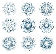 floral and ornamental elements N5