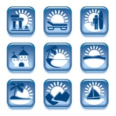 Icons of summer activities N3