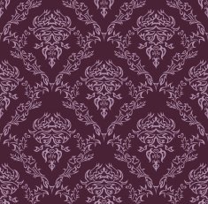 Seamless damask background N19