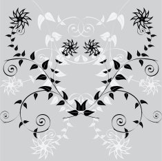 Floral Pattern N975