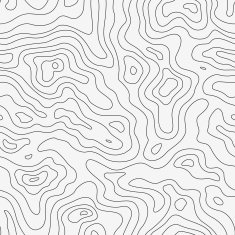 Topographic Map Seamless Pattern Vector Background