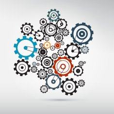 Abstract Vector Cogs - Gears N2