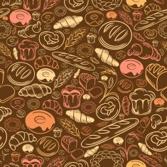 Bakery seamless pattern N9
