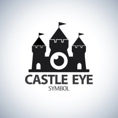 Castle eye symbol icon N2