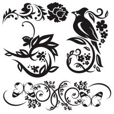 Floral Design Series Chinese style N14
