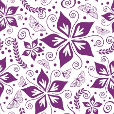 Seamless Floral Pattern N1591