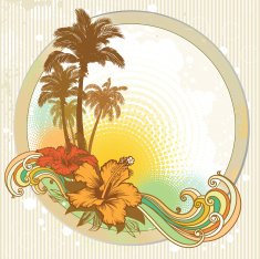 tropical background N27