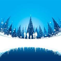 Christmas winter background N2