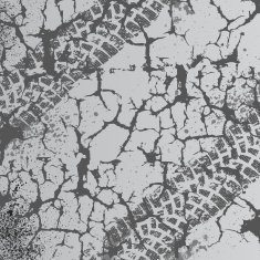 Grunge tire track background N8