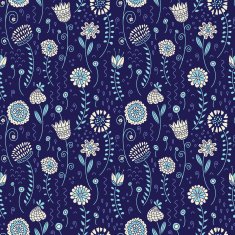 Blue Flowers N37