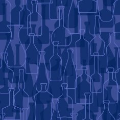bottles seamless pattern background N2