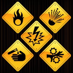 Yellow Signs - Danger