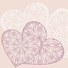 Background with hearts N64