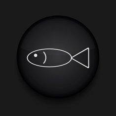 Vector creative black app icon N2
