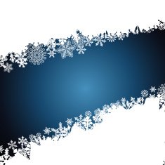 Christmas border snowflake design background N2