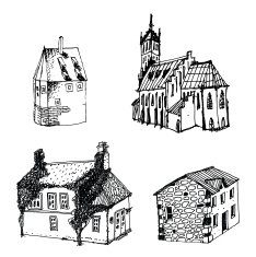 sketch of houses N3