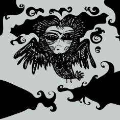 Mythological bird N2