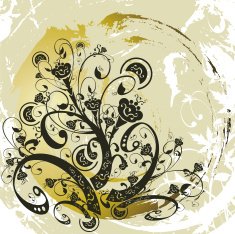 Floral background N1363