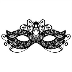Beautiful Masquerade Mask N8