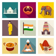 India Icon set N4