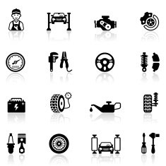 Auto Service Icon Set N2