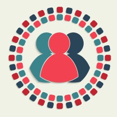 creative vector mosaic icon N15