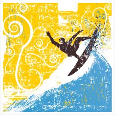 grunge aereal surf