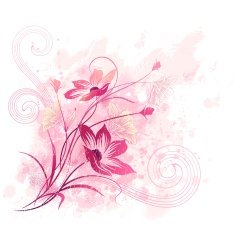 Watercolor floral N20