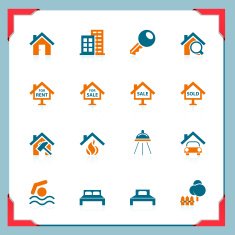 Real Estate Icons N104