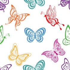 Background butterflies N7