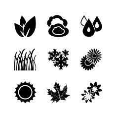 Vector nature icons N2