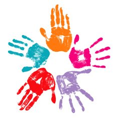 five hands&colors