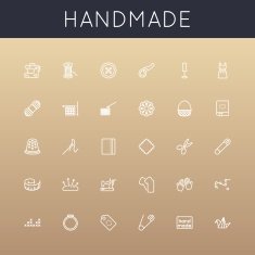Vector Handmade Line Icons